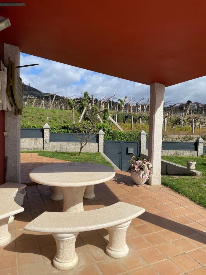 Chalet Casa Con Piscina En Arbo Vigo Exterior foto